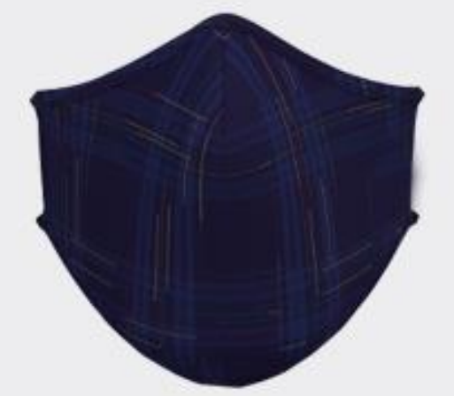 image of blue mask